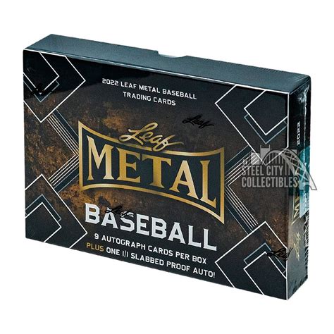 leaf metal baseball box release date